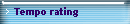 Tempo rating